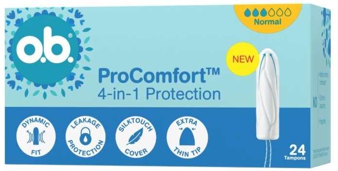 O.B. „ProComfort™ Normal“ tamponai, 24 vnt.