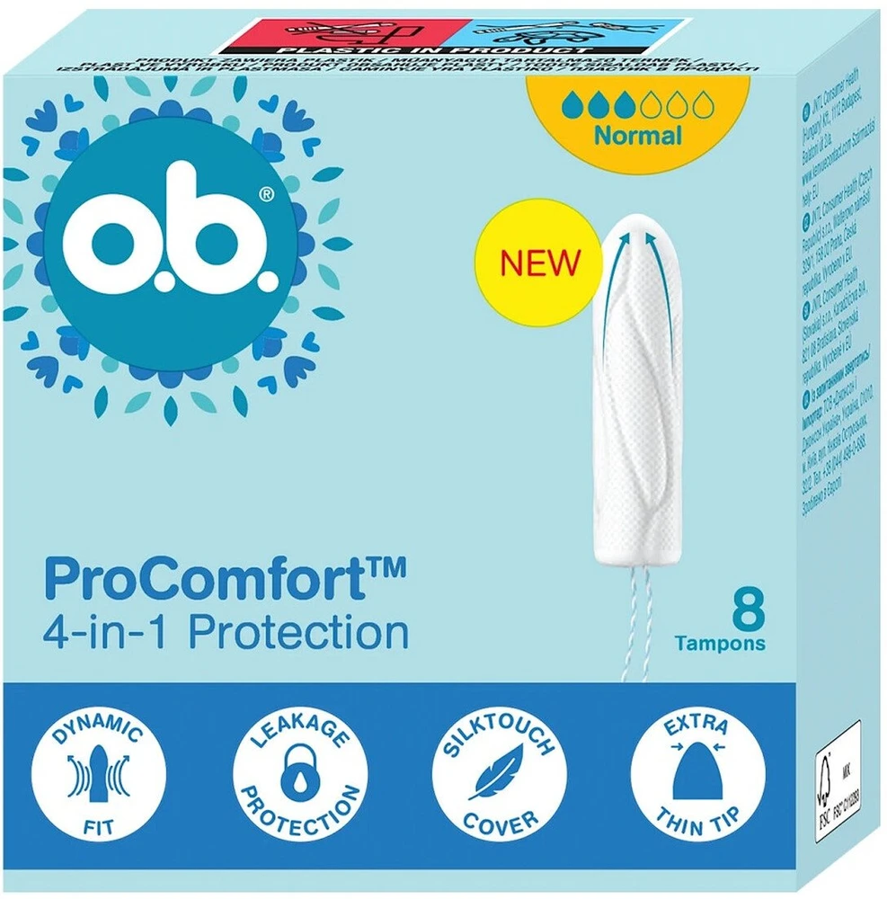 O.B. ProComfort™ Normal tampony 8szt.