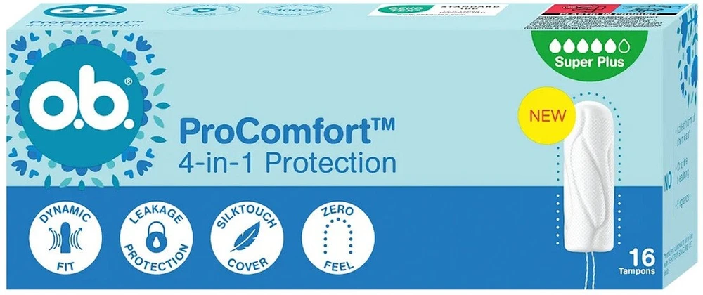 O.B . ProComfort Super Plus tampony 16szt.