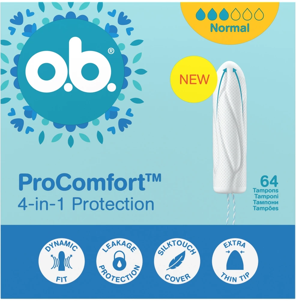 o.b. „ProComfort Normal“ tamponai