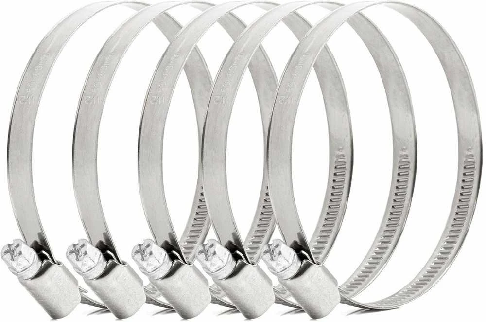 Sliekinės spaustuvės 5 vnt. 60-80 mm/9 mm w2 amio-04590
