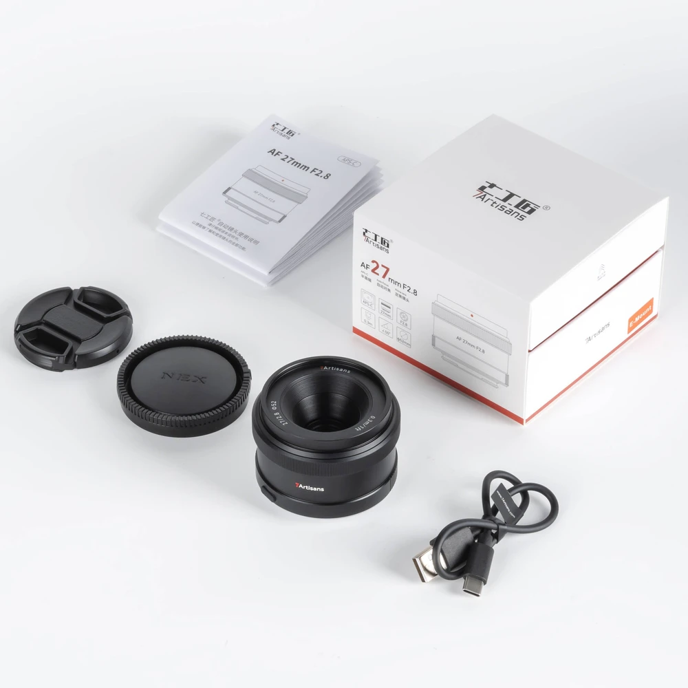 Objektyvas - 7Artisans AF 27mm F2.8 Sony E-mount automatinis fokusavimo objektyvas