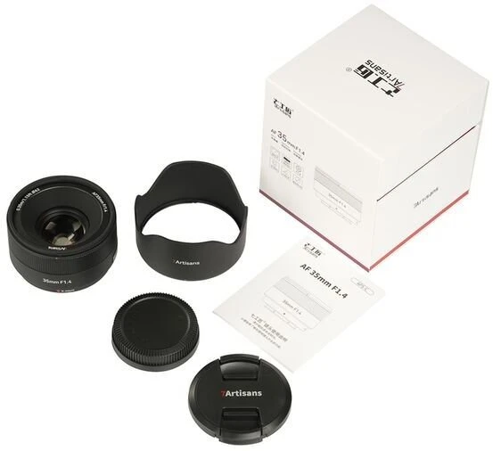 Fotoaparato Objektyvas - 7ARTISANS AF 35 mm F1.4 Fujifilm X Tvirtinimo Objektyvas