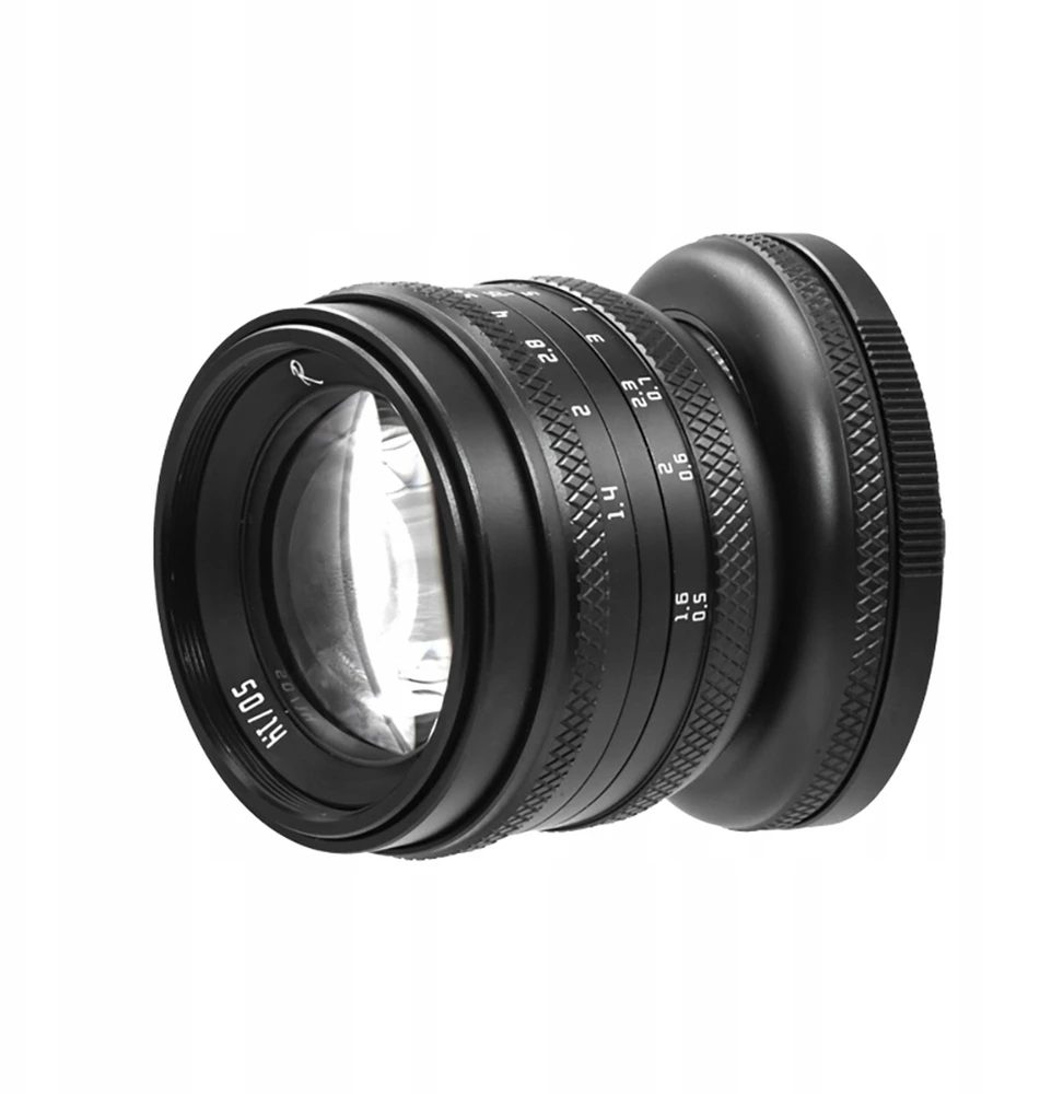 Kameros objektyvas - AstrHori MF 50mm f/1.4 Tilt objektyvas Sony E