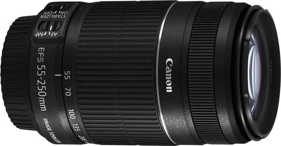 „Canon“ 55–250 mm f/4,0–5,6 EF-S IS STM objektyvas
