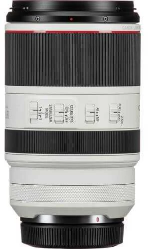 Canon RF 70-200mm F2.8L IS USM MILC/SLR Priartinimo teleobjektyvas Juoda, Balta