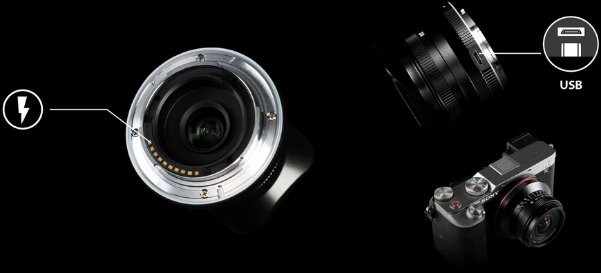 Kamera - Laowa 15mm f/5 Cookie FF Auto Aperture 110° Juodas