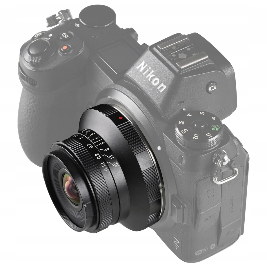 Kamera - Laowa 15mm f/5 Cookie FF Auto Aperture 110° Juodas