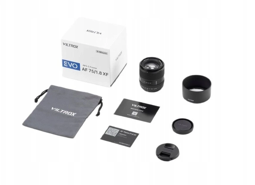 Nikkor Kameros Objektyvas - Viltrox AF 75mm F1.8 EVO, Greitas autofokusas, 0.74m Minimalus Fokuso Atstumas
