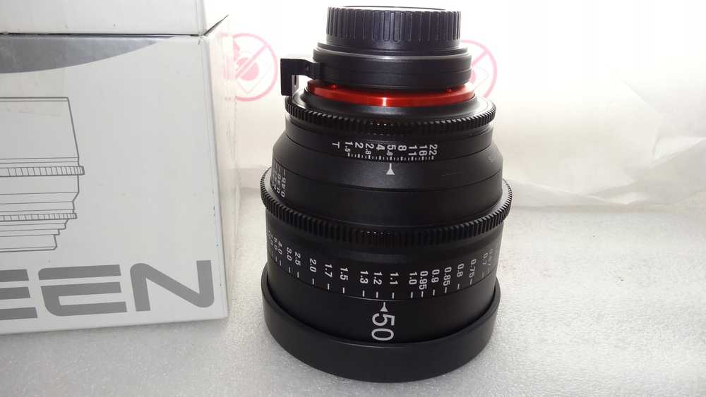 Objektyvas Samyang Xeen 50mm T1.5 Canon EF