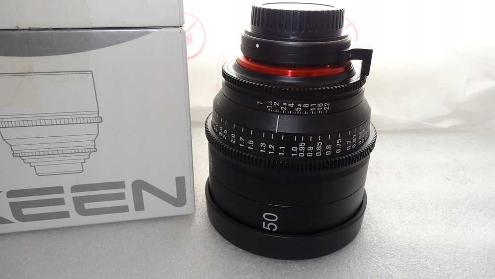 Objektyvas Samyang Xeen 50mm T1.5 Canon EF