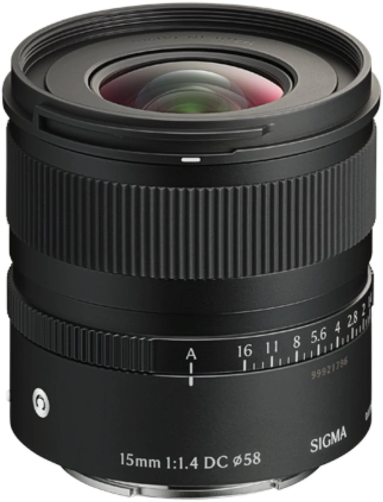 Objektyvas Sigma 15MM F1.4 DC CONTEMPORARY CANON RF