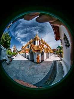 Fotoaparato Objektyvas - Laowa 4mm f/2.8 Fisheye 210° Matymo Kampas 135g