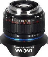 Kameros Objektyvas - Laowa 11mm f/4.5 FF RL, 126° Matymo Kampas, 19cm Minimalus Fokuso Atstumas