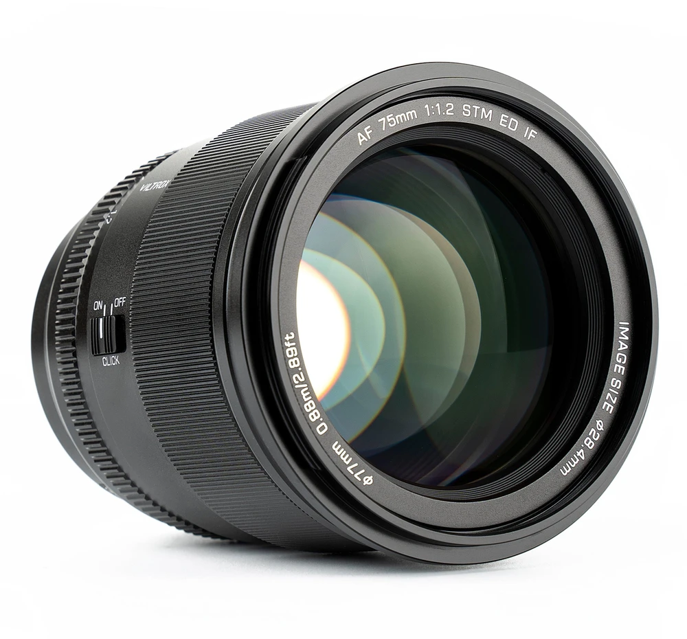 Objektyvas - Viltrox AF 75mm F1.2 Sony E automatinio fokusavimo objektyvas