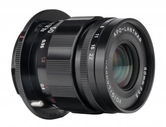Voigtlander APO Lanthar II 50 mm f/3,5 objektyvas, skirtas „Leica M“ – juodas
