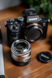 Objektyvas Voigtlander Obiektyw Nokton II Vintage Line 35 mm f/1,5 do Leica M - sidabrinė