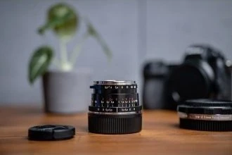 Objektyvas Obiektyw Voigtlander Obiektyw Voigtlander Color Skopar II Vintage Line 21 mm f/3,5 do Leica M - juoda