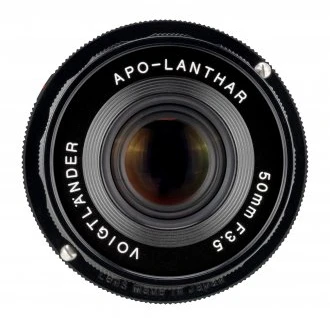 Voigtlander APO Lanthar II 50 mm f/3,5 objektyvas, skirtas „Leica M“ – juodas