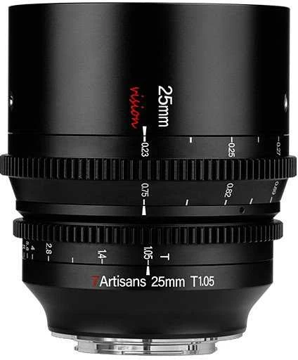 Objektyvas - 7Artisans Vision 25mm T1.05 M43 (7Artisans, 25mm, T1.05, M43)