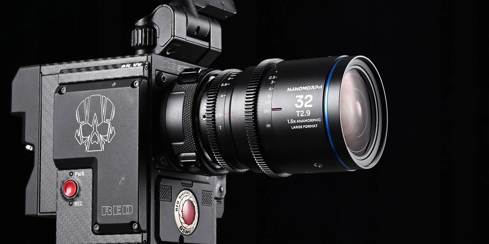 Objektyvas Laowa Nanomorph 32 mm T2,9 1,5x LF Mėlyna, skirtas Arri PL / Canon EF