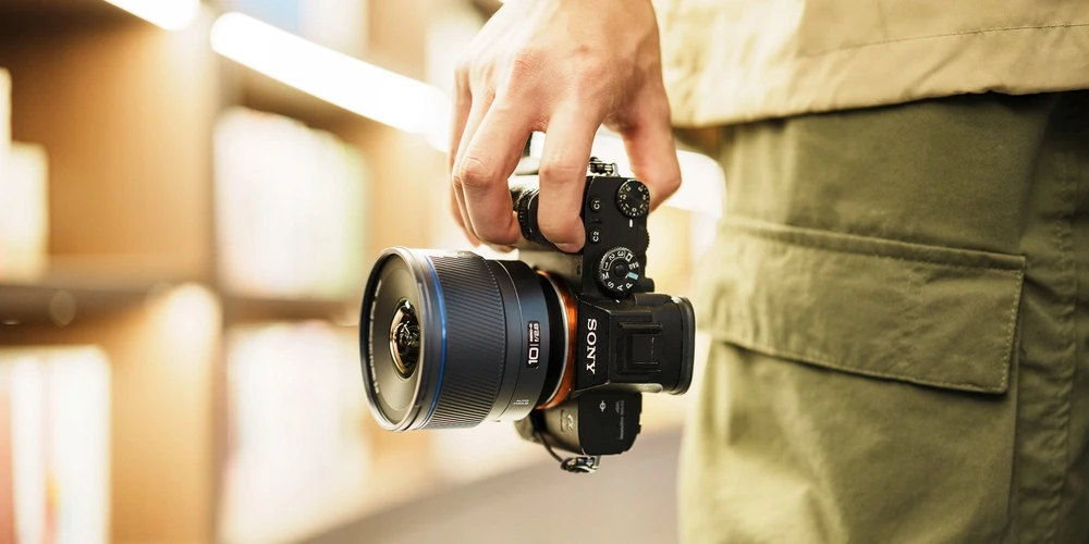 Objektyvas „Laowa“ 10 mm f/2,8 „Zero-D FF“ (automatinis fokusavimas) „Sony FE“