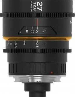 Objektyvas Venus Optics Laowa Nanomorph 27 mm, 35 mm, 50 mm S35 Amber objektyvų rinkinys, skirtas Arri PL / Canon EF