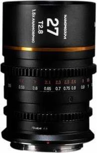 Objektyvas Venus Optics objektyvų rinkinys Laowa Nanomorph 27 mm, 35 mm, 50 mm S35 Amber, skirtas Sony E