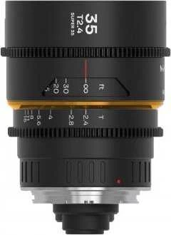 Objektyvas Venus Optics Laowa Nanomorph 27 mm, 35 mm, 50 mm S35 Amber objektyvų rinkinys, skirtas Arri PL / Canon EF