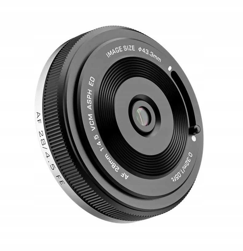 Objektyvas - Viltrox AF 28mm F4.5 FE E-Mount plataus kampo fiksuoto židinio objektyvas