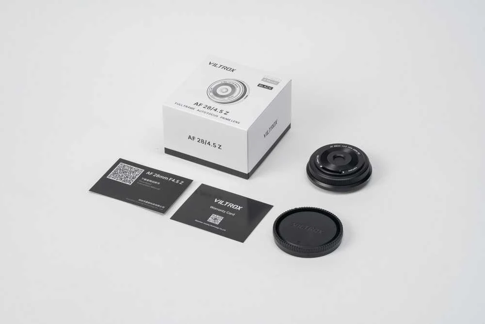 Objektyvas - Viltrox AF 28mm F4.5 Nikon Z kompaktiškas automatinis fokusavimo objektyvas