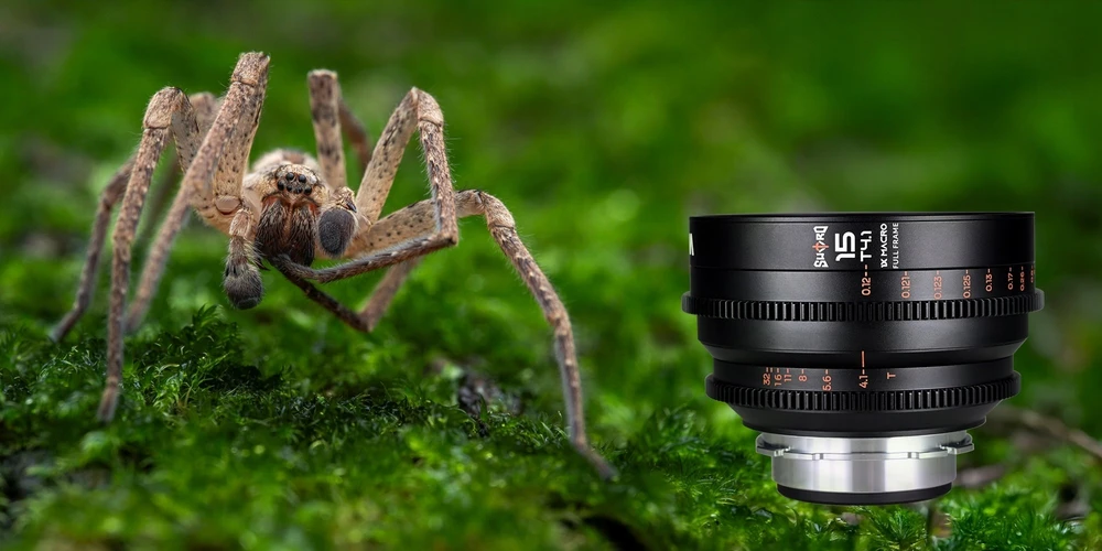 Objektyvas Obiektyvas Laowa Sword 15 mm T4,1 1x Macro Cine, skirtas Arri PL
