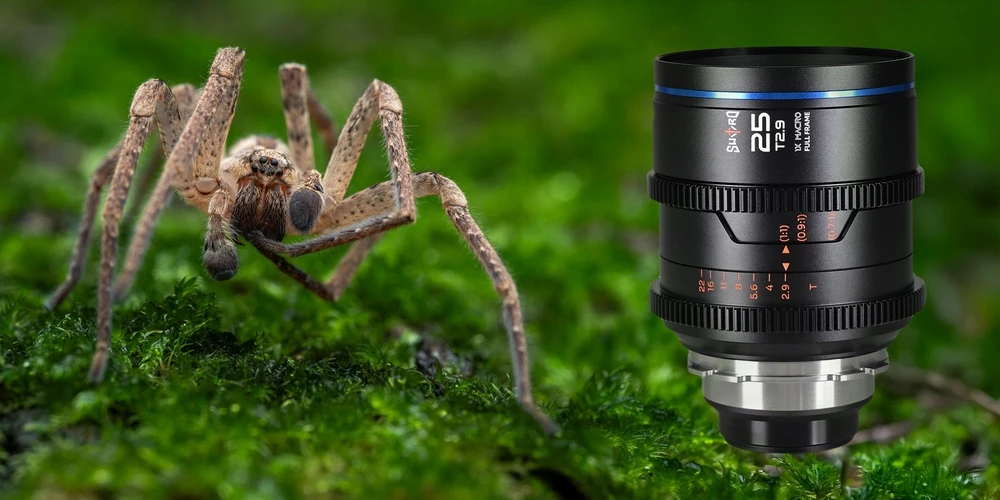 Objektyvas Laowa Sword 25 mm T2,9 1x Macro Cine, skirtas Arri PL