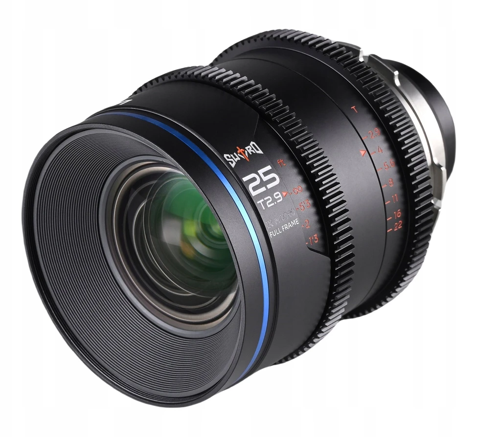 Objektyvas Laowa Sword 25 mm T2,9 1x Macro Cine, skirtas Arri PL