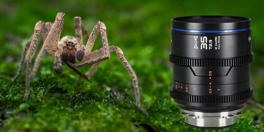 Objektyvas Objektyvas Laowa Sword 35 mm T2,9 1x Macro Cine, skirtas Arri PL