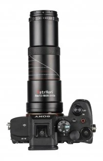 MeiKe objektyvas AstrHori MF 25 mm f/2,8 Full-frame Macro, skirtas Sony E