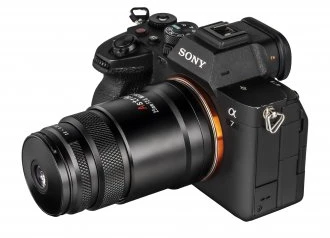 MeiKe objektyvas AstrHori MF 25 mm f/2,8 Full-frame Macro, skirtas Sony E