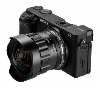 Kameros objektyvas - AstrHori MF 9 mm f/2.8 itin platus kampas objektyvas Sony E-mount