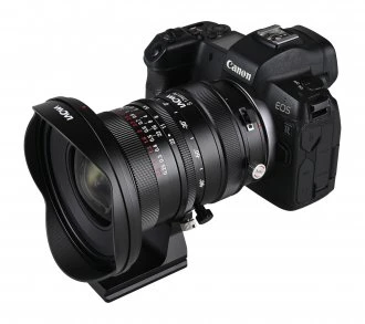 Venus Optics objektyvas Laowa 17 mm f/4 Zero-D Shift, skirtas Canon RF
