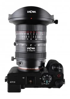 Venus Optics Objektyvas Laowa 17 mm f/4 Zero-D Shift, skirtas Sony E