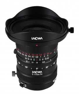 Venus Optics Objektyvas Laowa 17 mm f/4 Zero-D Shift, skirtas Sony E