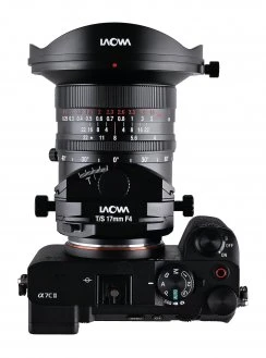 Venus Optics objektyvas Laowa 17 mm f/4 Zero-D Tilt-Shift, skirtas Sony E