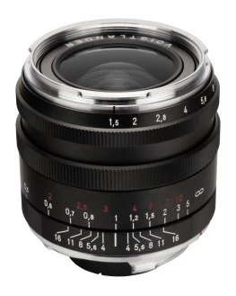 Voigtlander Nokton I Vintage Line 28 mm f/1,5 objektyvas Leica M - juodas