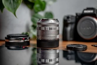 Objektyvas Voigtlander Nokton II Vintage Line 28 mm f/1,5, skirtas Leica M – sidabrinis