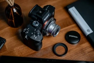 „Voigtlander“ objektyvas „Voigtlander Color Skopar I 28 mm f/2.8“ objektyvas, skirtas „Leica M“ – sidabrinis