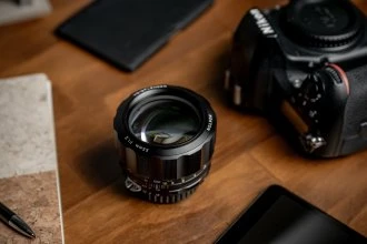 Voigtlander objektyvas Voigtlander Nokton SL IIs 55 mm f/1.2 objektyvas, skirtas Nikon F