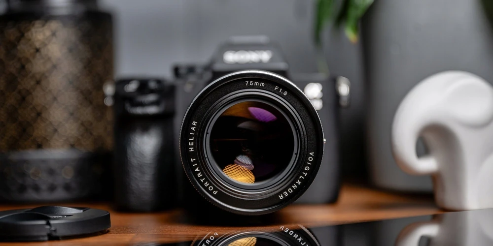 Objektyvas Voigtlander Portrait Heliar 75 mm f/1,8, skirtas Sony E