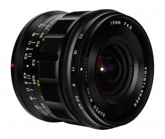 Voigtlander Super Wide Heliar III 15 mm f/4,5 objektyvas, skirtas Nikon Z