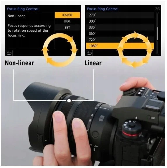 „Panasonic Lumix S 24-60mm f/2.8“ objektyvas