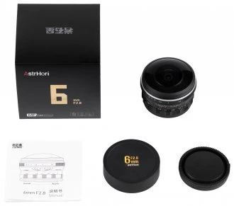 Žuvies akies (fisheye) objektyvas - AstrHori MF 6 mm f/2.8 Circular Fisheye Lens for Nikon Z